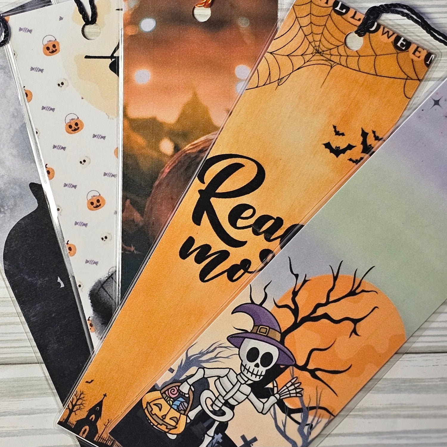 Laminated bookmarks