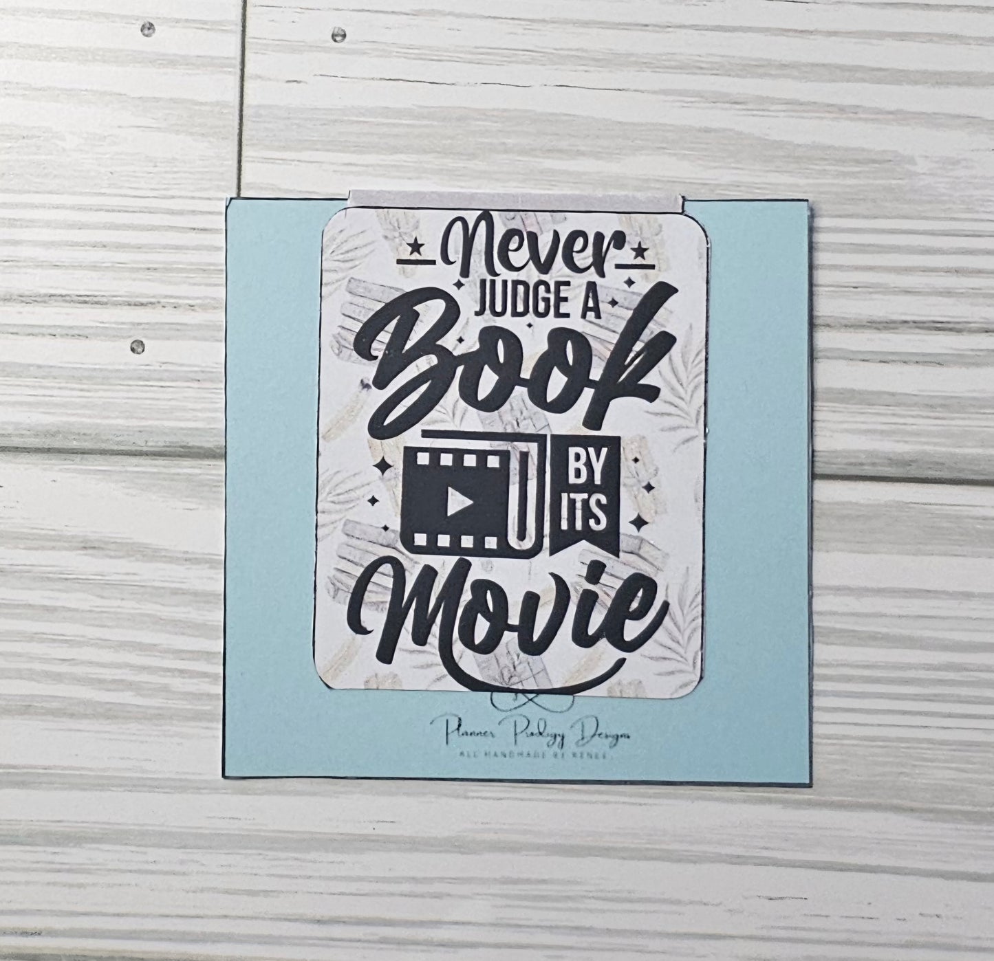 Magnetic bookmark - movie