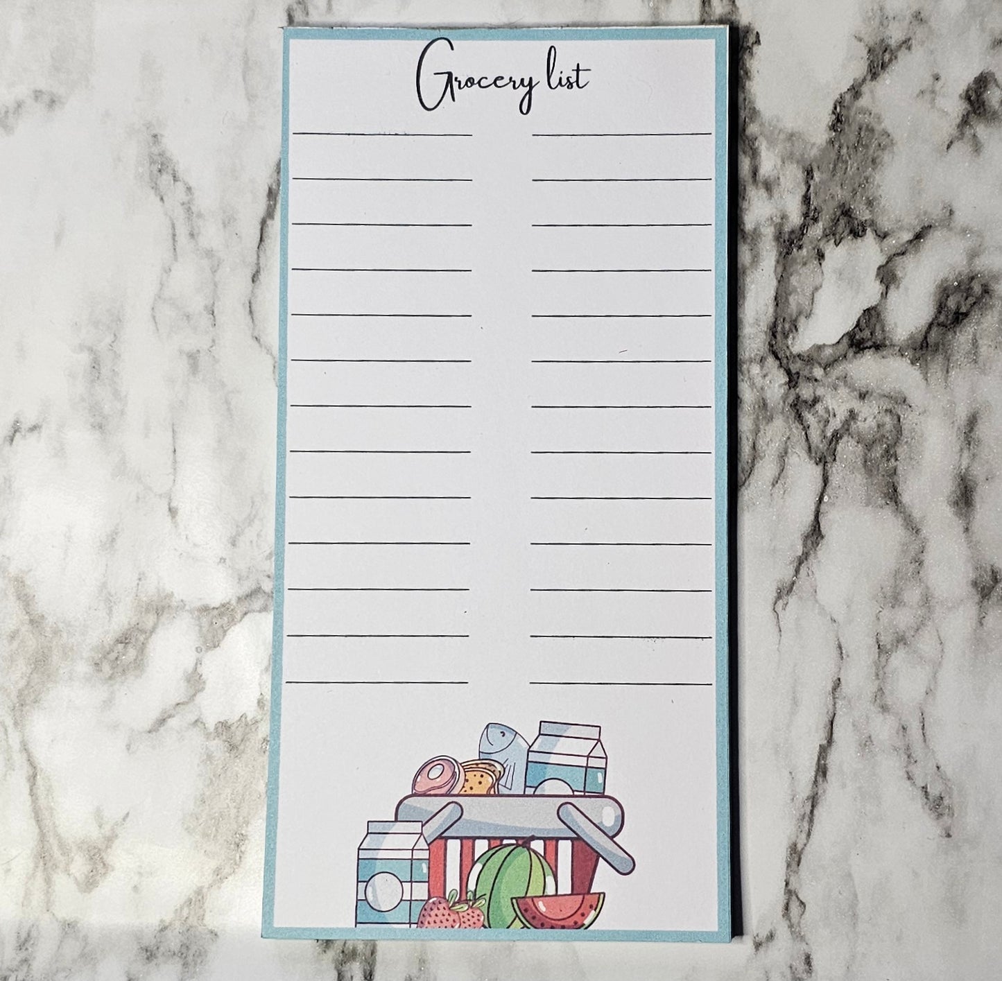 Notepad - grocery list