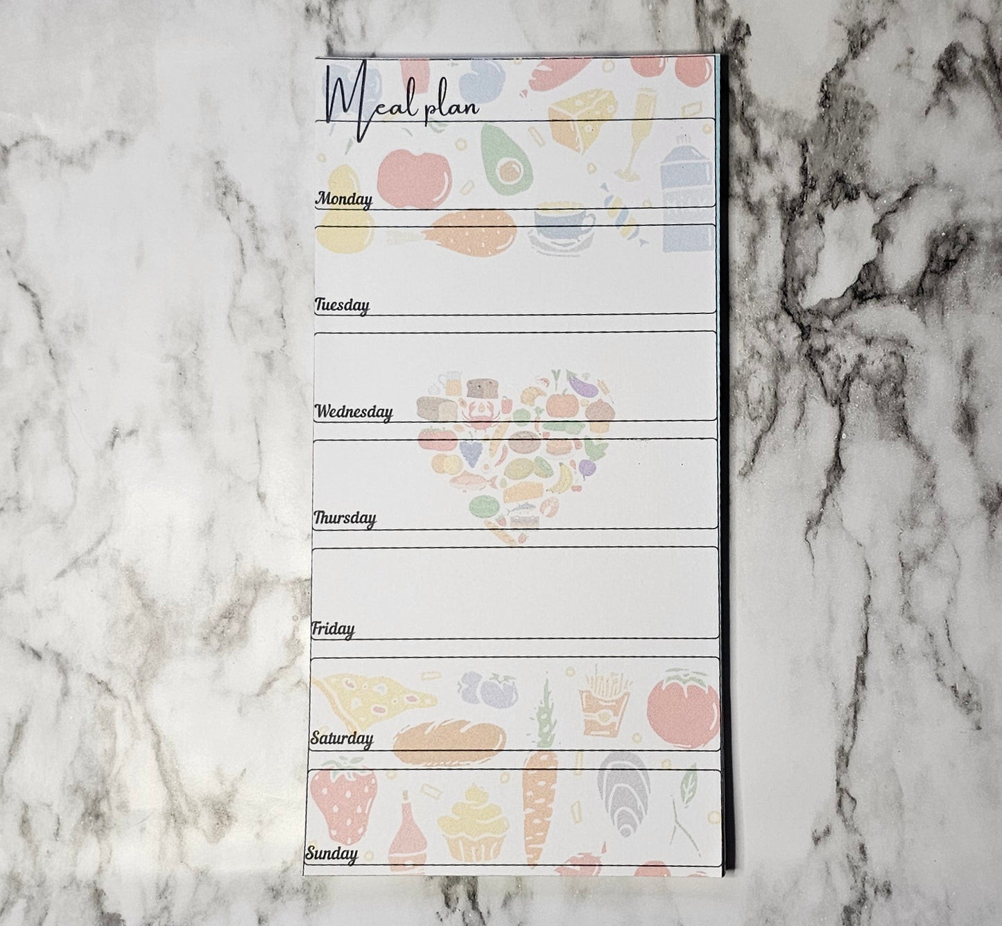 Notepad - meal plan