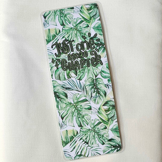 Laminated bookmark - tropical one more chapter