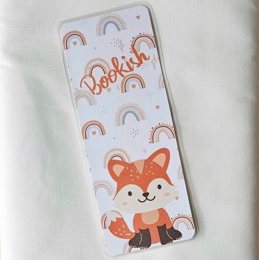 Laminated bookmark - boho bookish