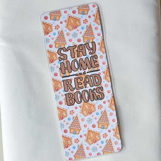Laminated bookmark - gingerbread